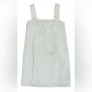 Cream colored heritage dress embroidered simple chic boho indie core
